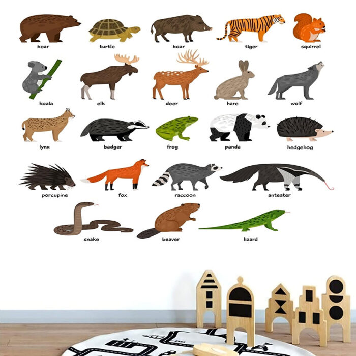 Animals With Name set 2 - Shopping Mantra Online